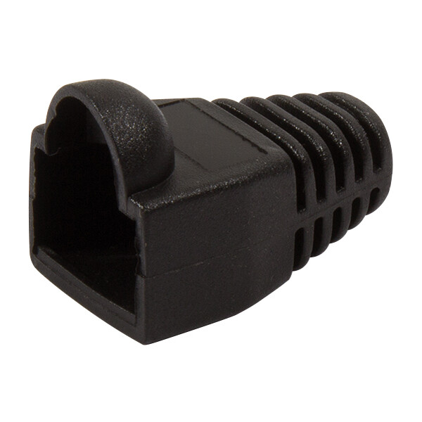 LogiLink Knickschutztülle für RJ45 Stecker, schwarz