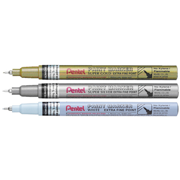 Pentel Lackmarker PAINT MARKER MFP10, weiß