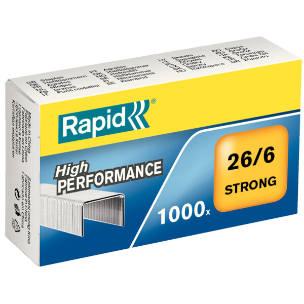 Rapid Heftklammern Strong 21 4, galvanisiert