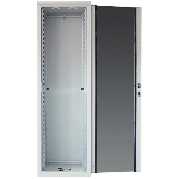 LogiLink 19" Netzwerkschrank Eco, 42 HE, schwarz (RAL9005)