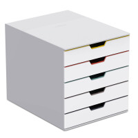 DURABLE Schubladenbox VARICOLOR MIX 5, mit 5 Schubladen