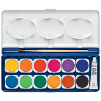 STAEDTLER Deckfarbkasten Noris, 12 Farben