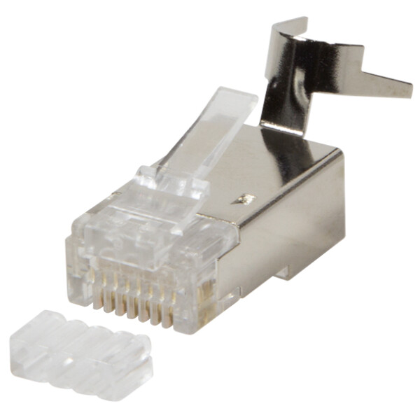 LogiLink RJ45 Stecker, Kat. 6A Kat. 8.1A, geschirmt