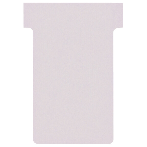 nobo T-Karten, Größe 2 60 mm, 170 g qm, weiß