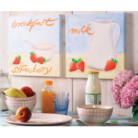 KREUL Keilrahmen Stretched Canvas, 100 x 100 mm, weiß