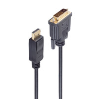 shiverpeaks BASIC-S Displayport - DVI-D 24+1 Kabel, 10,0 m