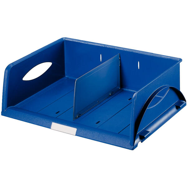 LEITZ Ablagekorb Sorty, DIN A4 C4 quer, blau