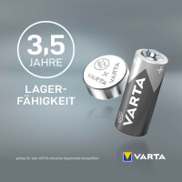VARTA Alkaline Knopfzelle "Electronics", V10GA, 1,5 Volt