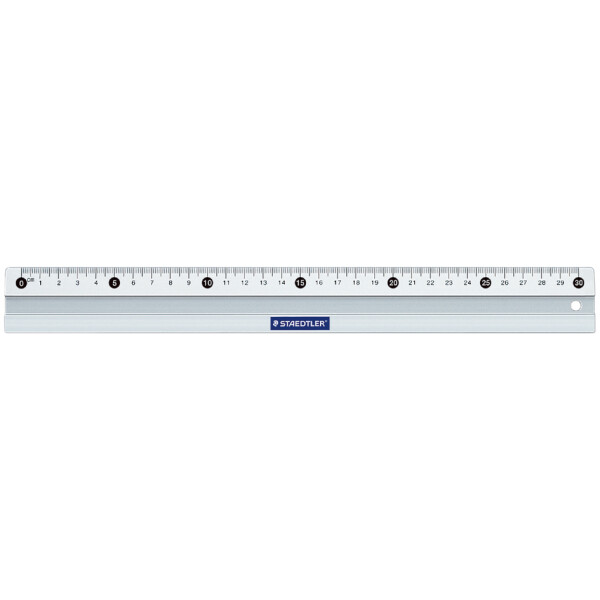 STAEDTLER Metall-Lineal, aus Aluminium, 400 mm