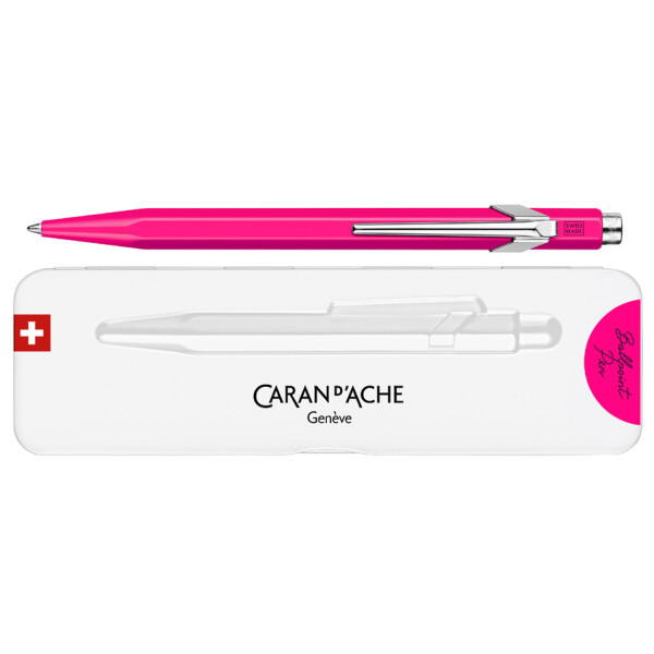 CARAN DACHE Druckkugelschreiber 849 POPLINE FLUO, gelb