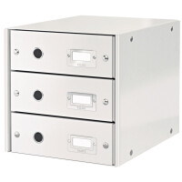 LEITZ Schubladenbox Click & Store WOW, 3 Schübe,...