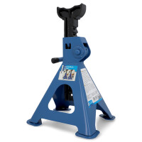 cartrend Unterstellbock, Tragkraft: 2.000 kg, blau