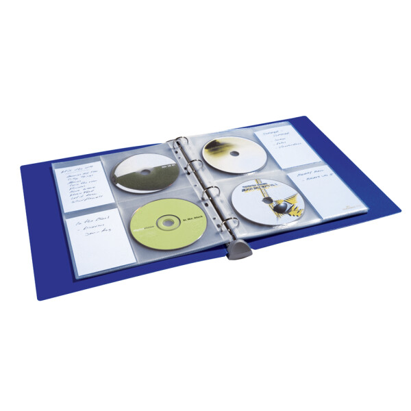 DURABLE CD- DVD-H&uuml;lle COVER LIGHT S, f&uuml;r 4 CDs, PP