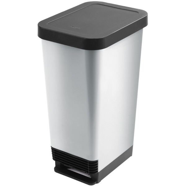 CEP Tret-Abfalleimer ROSSIGNOL, 45 Liter, Carbon Muster