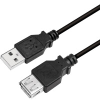 LogiLink USB 2.0 Verlängerungskabel, grau, 5,0 m