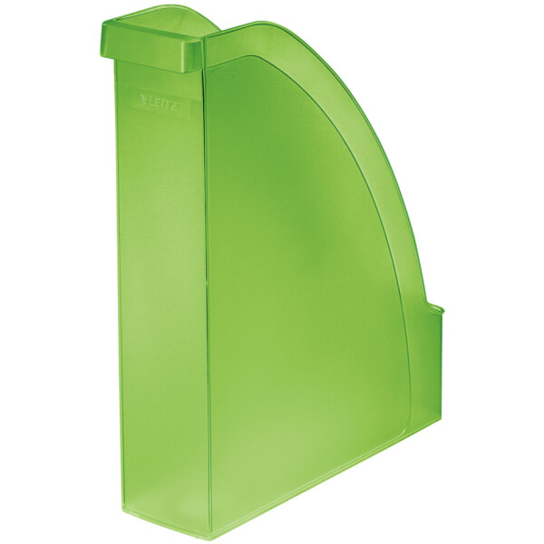 LEITZ Stehsammler Plus, DIN A4, Polystyrol, gelb frost