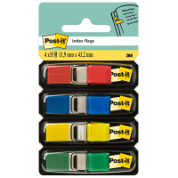 Post-it Haftmarker Index Mini, 11,9 x 43,2 mm, Trendfarben