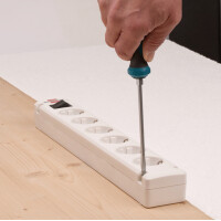 brennenstuhl Steckdosenleiste Bremounta, 6-fach, schwarz