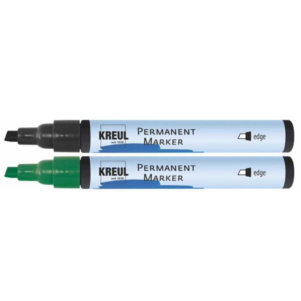 KREUL Permanent-Marker, edge, schwarz