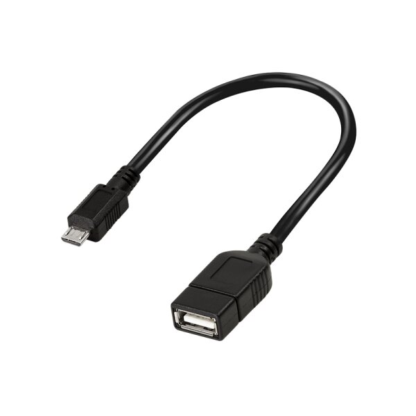 LogiLink USB Anschlusskabel,Micro USB-Stecker - USB-Kupplung