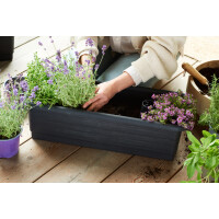 orthex Blumenkasten EPOQUE, Breite: 1.000 mm, schwarz