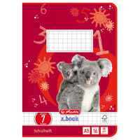herlitz Schulheft x.book, DIN A5, Lineatur 4 liniert