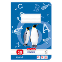 herlitz Schulheft x.book, DIN A5, Lineatur 4 liniert