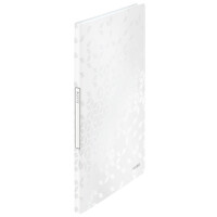 LEITZ Sichtbuch WOW, A4, PP, mit 40 Hüllen, weiß