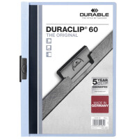 DURABLE Klemmhefter DURACLIP ORIGINAL 60, DIN A4, aubergine