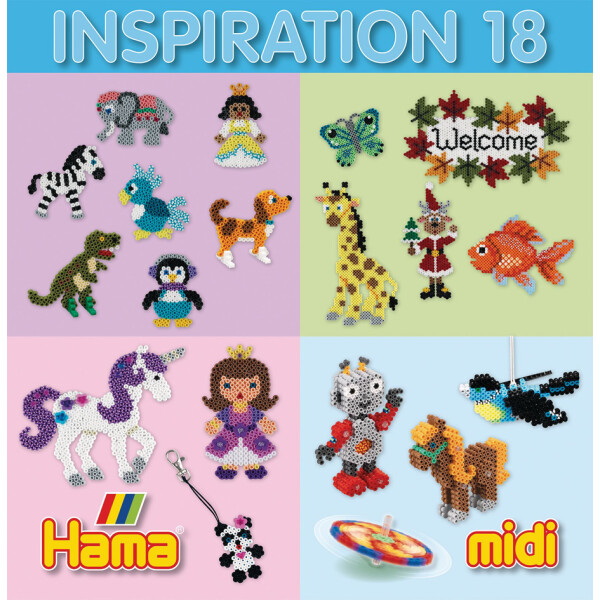 Hama Bügelperlen midi Inspirationsheft Nr. 10