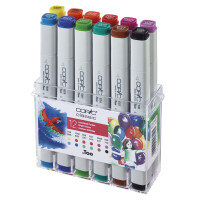 COPIC Marker classic, 12er Set Leuchtfarben
