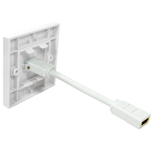 LogiLink Anschlussdose, 1 x HDMI, geschirmt, weiß