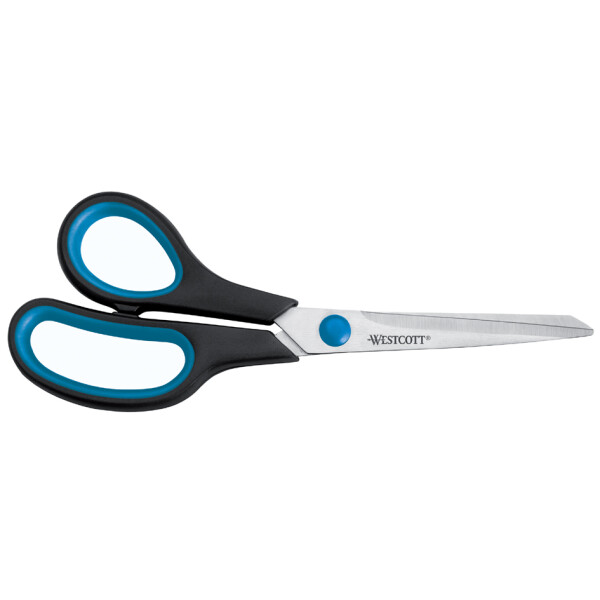 WESTCOTT Schere Easy Grip, Länge: 210 mm, für Linkshänder