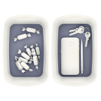 LEITZ Utensilienschale My Box, DIN A5, weiß grau