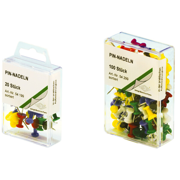 WEDO Pinnwand-Nadeln, weiß, Großpackung