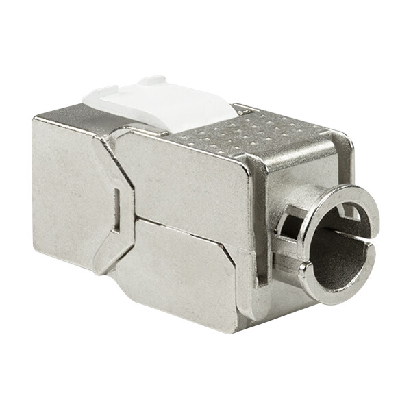 LogiLink Keystone Modul Kat.6A, Klasse EA, geschirmt, grau