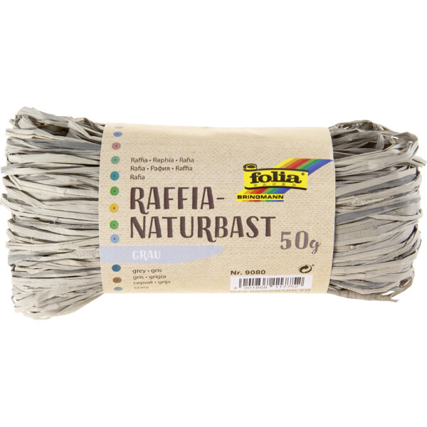 folia Raffia-Naturbast, 50 g, lachs