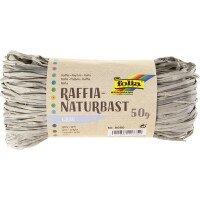 folia Raffia-Naturbast, 50 g, lachs