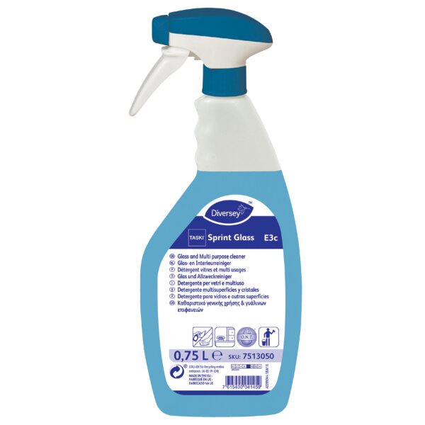 TASKI Glas- und Oberfl&auml;chenreiniger Sprint Glass, 750 ml