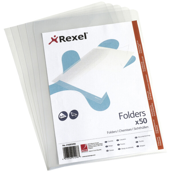 REXEL Sichth&uuml;lle Top Quality, A4, PP, milchig, 0,15 mm