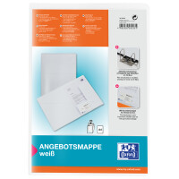 Oxford Angebotsmappe image+, mit A4-Sichttasche, weiß