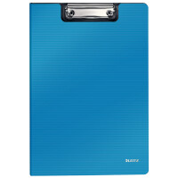 LEITZ Klemmbrett-Mappe Solid, DIN A4, Polyfoam, hellblau