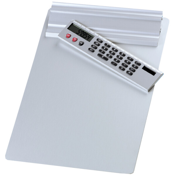 WEDO Klemmbrett, DIN A4, mit abnehmbaren Taschenrechner