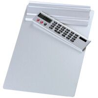 WEDO Klemmbrett, DIN A4, mit abnehmbaren Taschenrechner