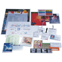 LEITZ Laminierfolientasche, DIN A7, glänzend, 250 mic