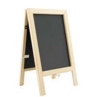 Securit Tisch-Kreidetafel MINI Kundenstopper, buche