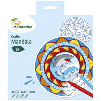 My Mandarine Malbuch "Graffy Pop Mandala", Boy