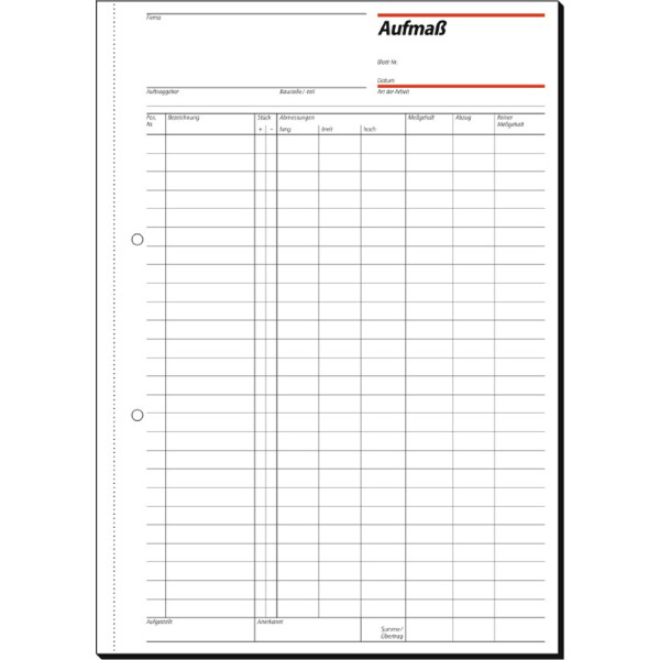 sigel Formularbuch "Rapport", A5, 2 x 40 Blatt, SD
