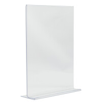 Securit Tischaufsteller ACRYLIC, DIN A5 hoch, gerade