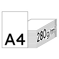 Color Copy hochweiß Kopierpapier A4 280g/m2 - 1 Palette (30.000 Blatt)